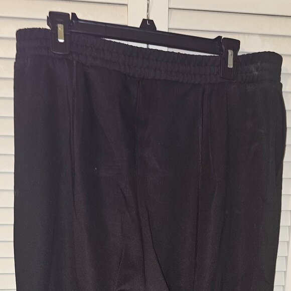 Squat Wolf V Waist Wide Leg Pants Black size XL - Picture 2 of 3